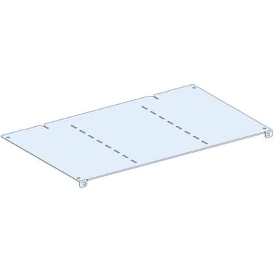 Schneider Electric LVS04901 PrismaSeT-P, schot, vorm 3, horizontaal, voor functionele eenheden, breedte=650 mm Verdeelkastaccessoire Wit 1 stuk(s)