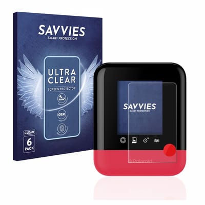 Savvies - Screenprotector voor Polaroid Pop - Folie Beschermfolie transparant 6 Stuks