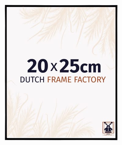 Fotolijst 20x25 cm - Kunststof - Zwart Mat - Easy