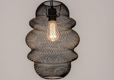 Lumidora Hanglamp 74181 - NOUD - E27 - Zwart - Metaal - ⌀ 27 cm
