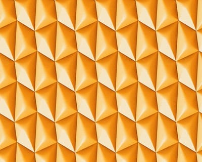 GRAFISCH 3D RETRO BEHANG - Oranje Wit - AS Creation Mac Stopa