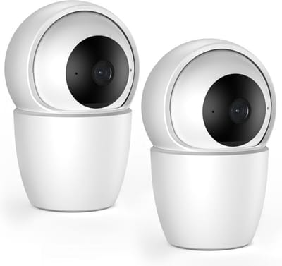 360 graden PTZ Bewakingscamera voor Binnen - Wifi Babycamera met Auto-Tracking en Menselijke Herkenning