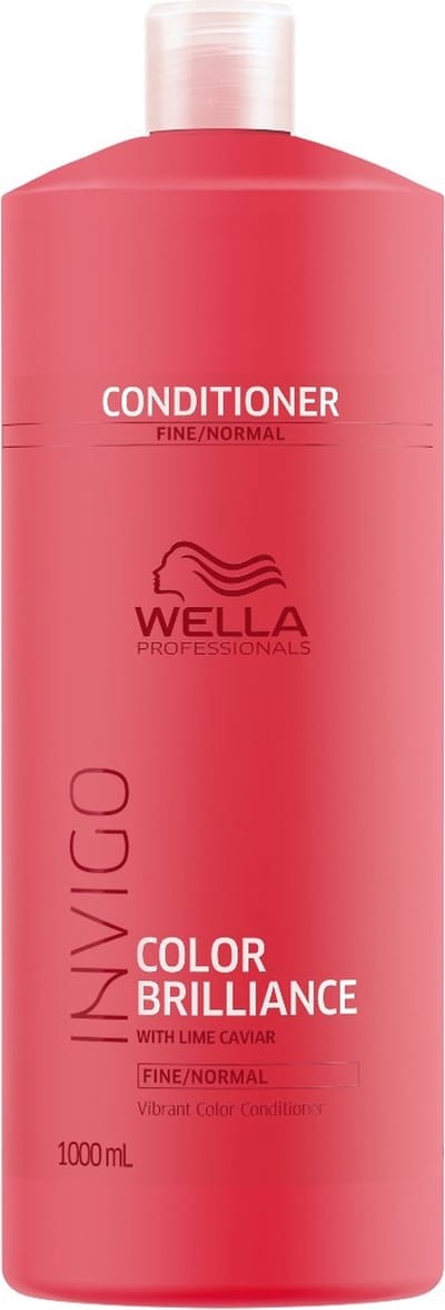 Conditioner voor Droog Haar Wella Invigo Color Brilliance 1 L