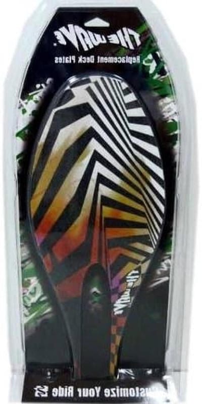 Wave Board Dekplaat - Waveboard Onderdeel - Skateboarden - G2 Zine Model - Standaard Maat - Zwart