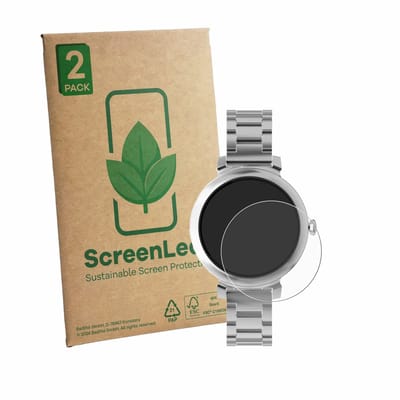 2 Stuks Screenprotector voor ZenWatch Lily 1.1" - Hoogwaardige Beschermfolie transparant