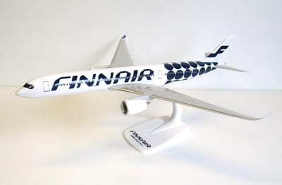 schaalmodel vliegtuig Finnair Airbus A350-900 schaal 1:200 lengte 33,40cm