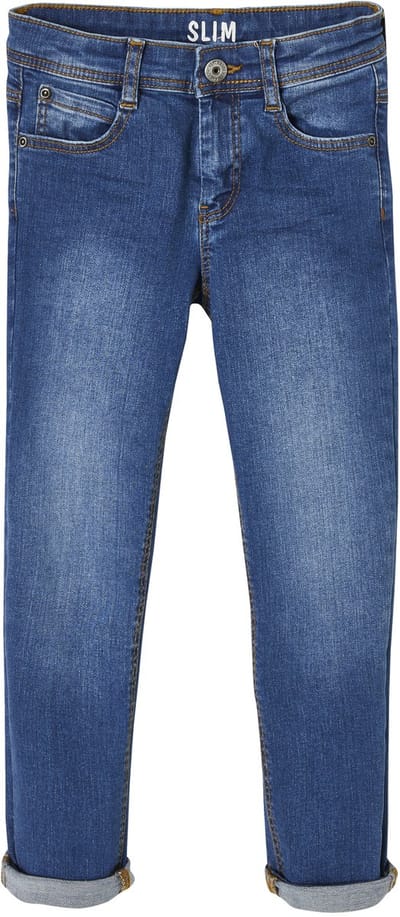 Vertbaudet Slim fit jongensjeans Morphologik "waterless" heupomtrek LARGE