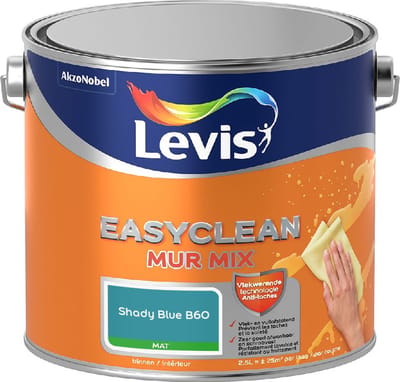 Levis - Easyclean Mur Mat Mix - Shady Blue B60 - Mengverf - 2,5 L