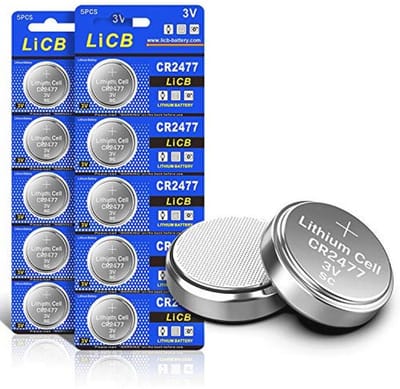 CR2477 3V Lithium Knoopcellen - Lange Levensduur en Hoge Kapaciteit