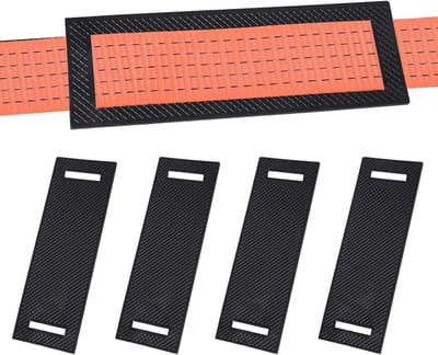 Set van 4 Rubberen Randbeschermers voor Sjorbanden tot 50mm - Extra Sterke Ladingzekering
