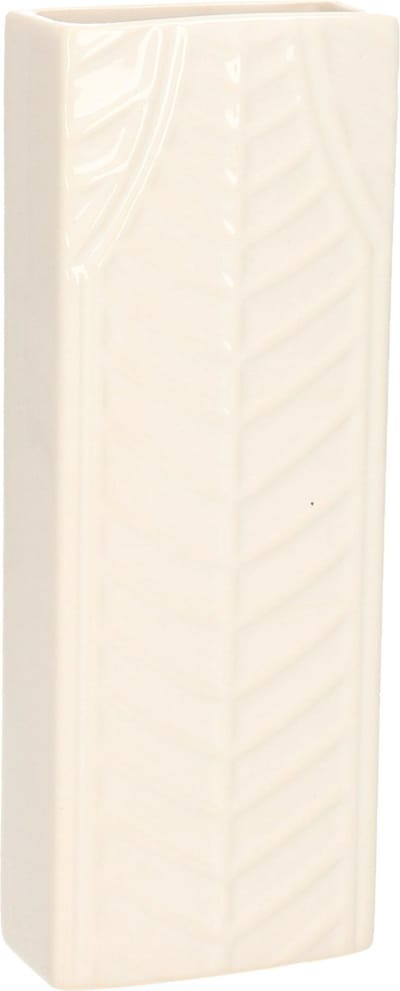 Gerimport Waterverdamper - ivoor wit - keramiek - 400 ml - radiatorbak luchtbevochtiger - 7,4 x 18,6 cm