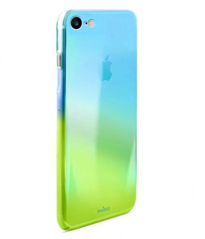 Puro Iphone 8/7 Hologram Telefoonhoesje Groen,Blauw