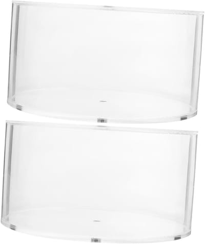 Sieradenopslag Set - Juwelendoos Organizer - Sieraden Organiseren - Magnetische Sluiting - 13 x 13 x 6.85 cm - Transparant