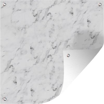 Tuindoek Marmer - Patroon - Grijs - 100x100 cm