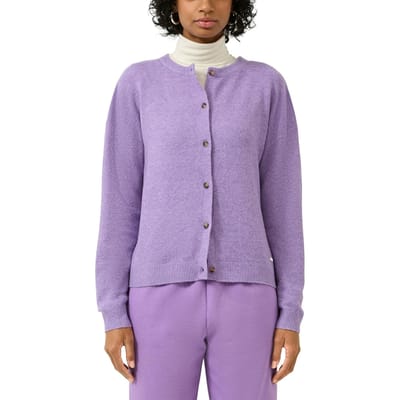 s.Oliver Qs Pullovers Pink Maat: L | Cardigans Outlet | Dames | Roze