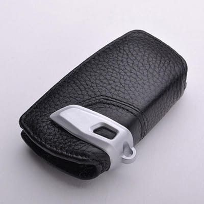 Echt Leren Sleuteletui Voor Bmw F10 F30 F20 Voor Bmw X3 X4 X5 X6 Sleuteletui Voor Bmw Sleuteletui Houder gray