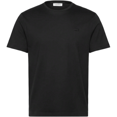 Calvin Klein glad katoenen T-shirt CK zwart heren M