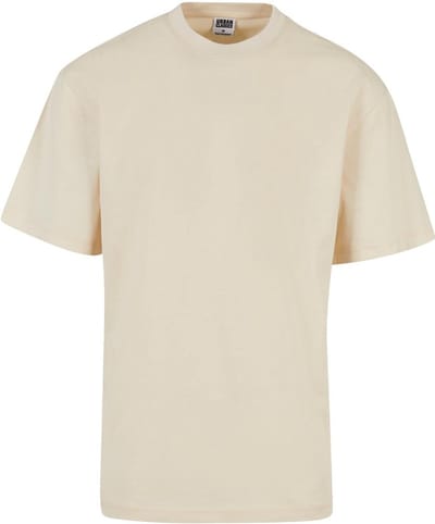 Urban Classics - Tall Heren Tshirt - XXL - Ivoorkleurig
