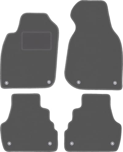 Grafiet automatten voor: Audi A6 C5 FL sedan, stationwagen, avant (2001-2004)