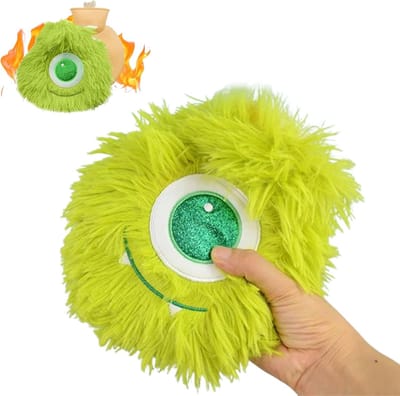 Zachte Warmwaterkruik met Wasbare Cover van 550ml voor Kinderen en Volwassenen, Ideaal voor Warmte en Comfort, Perfect Cadeau voor Baby's en Kinderen (Groen)
