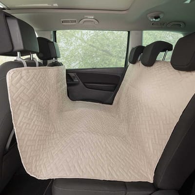 Belmarti waterdichte hondenautodeken - 130 x 150 cm - Beige