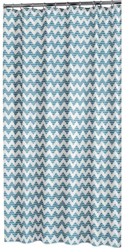 Sealskin Motif Douchegordijn 180x200 cm - Polyester - Petrol