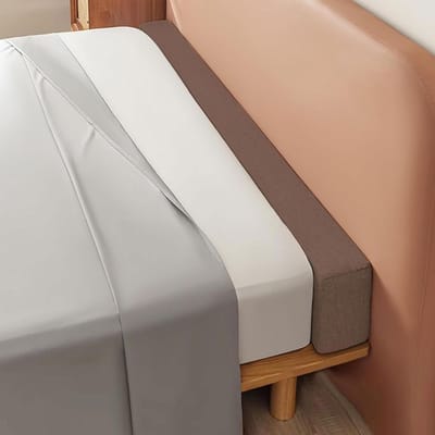 Bedvuller - Matrasverbinder Hoofdeinde - Gaten Dichten - Schuim met Hoge Dichtheid - 200x15x20 cm - Grijs