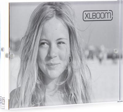 XLBoom Acrylic Magnetic Fotolijst 13x18cm Transparant - magnetische minimalistische fotolijst in acryl - design fotokader