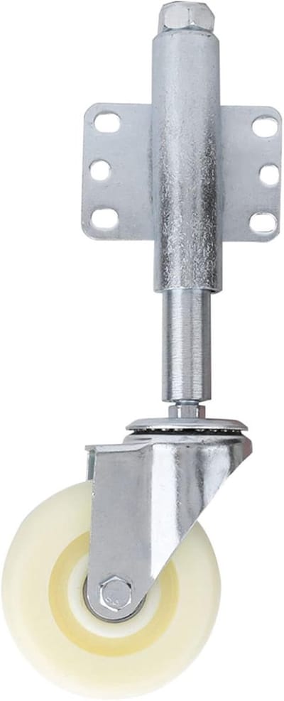 Poortwiel - Veerbelast wiel - Hekken openen - Automatische hoogteaanpassing - 100mm diameter