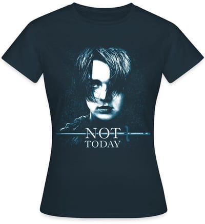 Game Of Thrones Arya Stark Not Today Citaat T-Shirt Dames