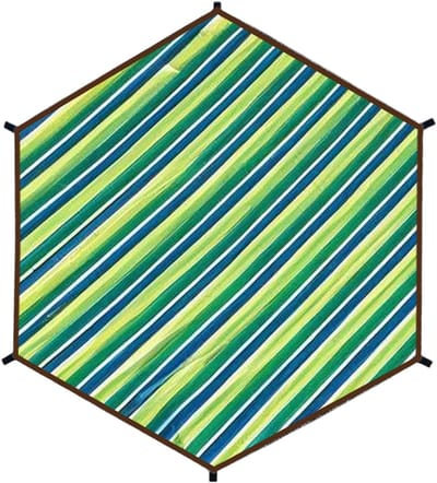 Trampoline Afdekking - Veiligheidsnet - Tuin Speelplezier - Waterdicht UV-bestendig - 180 cm - Zwart