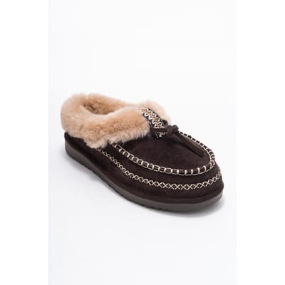 Noriel Leren Moccasin Pantoffels