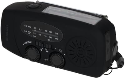 Noodradio Solar/FM/LED/Radio Speaker