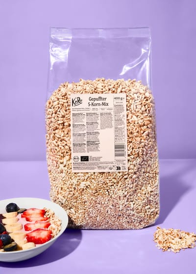 Gepofte 5-granenmix 400 g