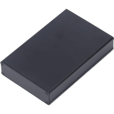 Behuizing van aluminiumlegering Printplaat Vermogensversterker Project Aansluitdoos Geïntegreerd Type