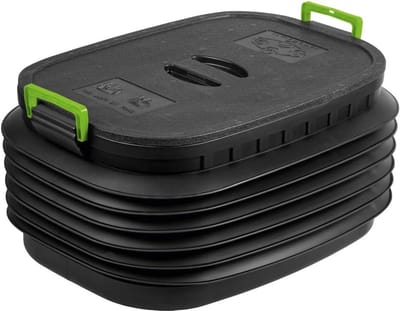 Yolco CP60, Opvouwbare container CollapBox, Black