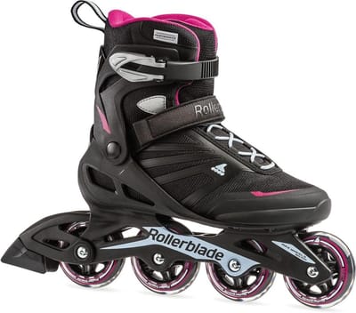 Inline Skates - Schoenen - Buiten Sport - Comfortabele Pasvorm - Maat 42 - Rood Lichtblauw