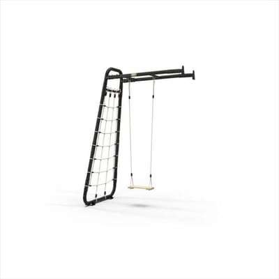 EXIT GetSet Monkeybar MB110 - Monkey Bar Klimrek voor Buiten - Speeltoestel voor Kinderen - Wandmontage - Zwart