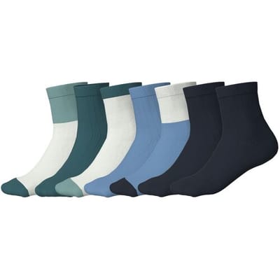 ESMARA KIDS 7 Paar kinder sokken (blauw/navy/groen, 35/38)