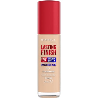 Lasting Finish 35Hr Hydration Boost 001 Pearl 30 ml – Foundation, 35-Hour Wear, For Dry Skin, 001 Pearl, Hyaluronic Acid, Suitable For Daily Makeup Routine
