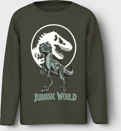 NAME IT - TMMPFUNDER JURASSIC LS TOP NOOS SKY - Jongens - Lange mouwen shirts