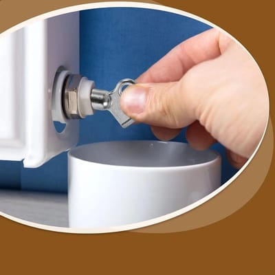 Ontluchtingssleutels Radiator - Ventiel Sleutels - Radiator Ontluchten - Zinklegering Constructie - 10 Delig - Zilverkleurig