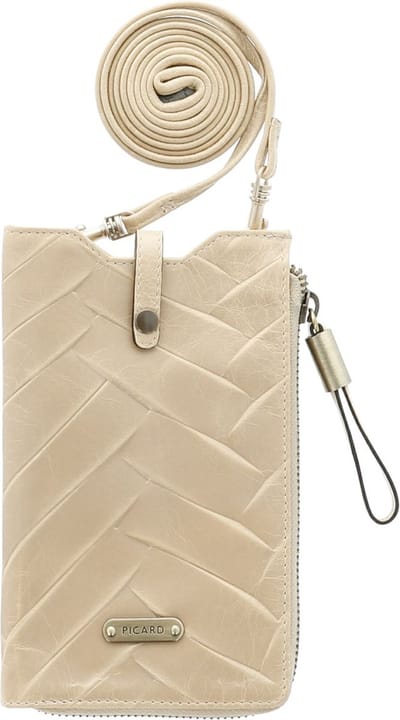 PICARD Telefoontasje Schoudertas Basket 1 Mobile Phone Pocket Cookie Beige