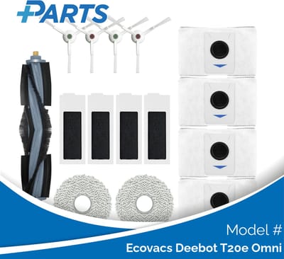 Ecovacs Deebot T20e Omni Onderhoudsset (Plus.Parts® alternatief voor DKT010095)