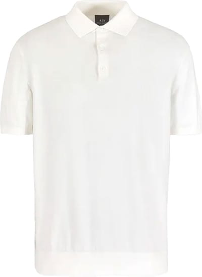 Armani Exchange Polo korte mouw Wit 8NZF5D.ZM3JZ/1116