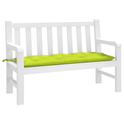 vidaXL - Tuinbankkussen - 120x50x7 - cm - oxford - stof - heldergroen