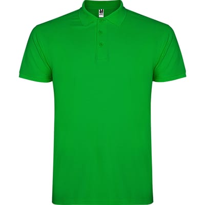 Roly Heren Ster Poloshirt (Grasgroen)