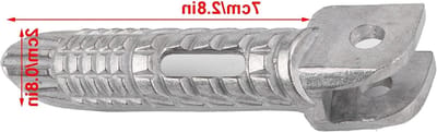 Set van 2 Voetsteunen voor Motoren, Vervangende Voetsteunen voor Suzuki GSXR 600 750 1000, Duurzaam en Comfortabel