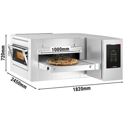 GGM Gastro Elektro Durchlaufofen - 1820x2450mm - Touch - Bandbreite: 1000mm