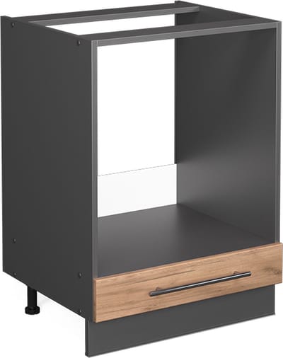 Vicco Fame-Line Ovenombouwkast – 60 cm zonder werkblad Krachtige eik goud